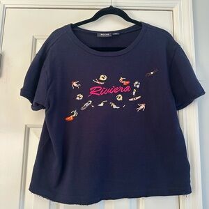 Anthropologie Maeve Sweatshirt Top
